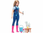 Figurka veterináře Mattel Barbie Farm