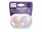 Šidítko Avent Ultrasoft Premium 0-6 m 2ks holčička