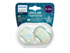 Šidítko Avent Ultra air Night 2ks 0-6 m kluk