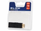 Adaptér BLOW HDMI M, HDMI F, černý 92-115