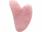 Fluff Gua Sha Stone masáž obličeje Stone Rose Quartz