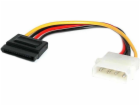 StarTech Molex - SATA, 0,15 m, vícebarevný (SATAPOWADAP)