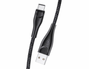 Usams USB-A – USB-C kabel USB 1 m černý (63794-uniw)