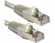 Lindy Patchcord Cat6A, S/FTP, LSOH, 7,5 m, šedý (47137)