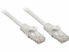 Lindy Patchcord Cat5e, U/UTP, 1m, šedý (48401)