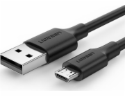 Ugreen USB-A - microUSB USB kabel 1 m černý (60136)