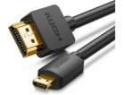 Ugreen HDMI Micro - HDMI kabel 3m černý (30104)