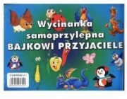 Cormoran Samolepící výřez A4 Pohádka kamarádi