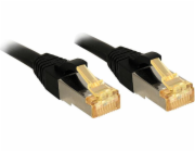 Lindy RJ-45/RJ-45 kat.7 S/FTP Černá 0,3m (47305)