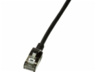 LogiLink Patchkabel LogiLink CAT6A STP TPE SlimLine černý...