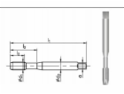 Fanar THREAD M 6x0,5 DIN-371B (6H) HSSE 800