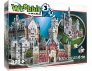 Taktika Zámek Neuschwanstein 3D 890 ks. (02005)