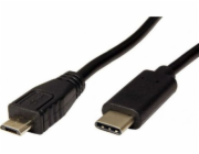 USB kabel USB-C - USB-C černý