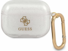 Guess Ochranné pouzdro GUAPUCG4GT Transparent Glitter Col...