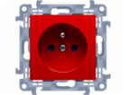 Kontakt-Simon 10 jednozásuvka s uzemněním 16A červená (CG...