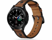 Tech-Protect Pásek se šroubovacím páskem Tech-protect Samsung Galaxy Watch 4 40/42/44/46 mm hnědý