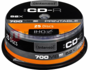 Intenso CD-R 700 MB 52x 25 kusů (1801124)