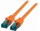 EFB EFB RJ45 Patchkabel S/FTP, Cat.6A, LSZH, 15m, oranž.