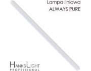 HanksLight stropní svítidlo HanksLight LED svítidlo, bílé, lineární, hliníkové, závěsné, 1200mm, down36W, 4000K