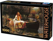 D-Toys Puzzle 1000 Waterhouse, paní Shallot