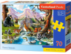 Castorland Puzzle 70 lesních zvířátek CASTOR