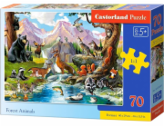 Castorland Puzzle 70 lesních zvířátek CASTOR