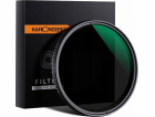 Kf filtr 40,5 mm Kf filtr Fader šedý nastavitelný Nd8-nd2...