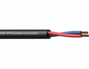 Procab CLS215-CCA/1 Reproduktorový kabel - 2 x 1,5 mm2 - 16 AWG - EN50399 CPR Euroclass Cca-s1b,d0