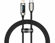 Baseus USB-C – Lightning USB kabel 1 m černý (BSU2998BLK)