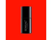 Semilac Semilac Hybridní lak 567 Neon Red Orange 7ml univerzální