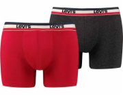 Levi s Levi s Boxer 2 páry kalhotek 37149-0205 Red S