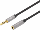 Manhattan Jack 3,5mm - Jack 3,5mm kabel 5m šedý (356053)