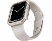 UNIQ  pouzdro Valencia Apple Watch Series 4/5/6/7/SE 45/44 mm. světlo hvězd