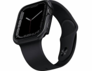 UNIQ  pouzdro Valencia Apple Watch Series 4/5/6/7/SE 40/41 mm. grafit/grafit