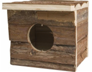 Domeček pro hlodavce Panama Pet, dřevěný, 15x13x14cm