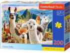 Castorland Puzzle 200 Llamas Selfie CASTOR