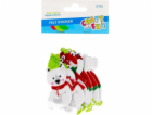 Craft with Fun ORNAMENT BN PLSTENÁ POSTEL 12KS CF PBH 12/144