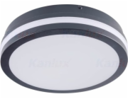 Kanlux Plafoniera LED stropní svítidlo s pohybovým senzorem BENO N 18W NW-O-SE GR 1400lm 4000K IP54 32948