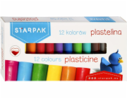 Starpak PLASTELINA 12COL STK PUD 1/40