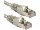 Lindy Patchcord Cat.6A, S/FTP, LSOH, 0,5m, šedý (47131)