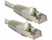 Lindy Patchcord Cat.6A, S/FTP, LSOH, 0,5m, šedý (47131)