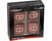 Ultra-Pro Ultra Pro: Magic the Gathering – Red Mana – 22 mm Deluxe věrnostní sada kostek