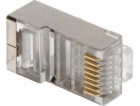 MODULÁRNÍ STÍNĚNÁ ZÁSTRČKA RJ45/C6-EKRAN*P100