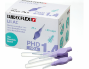 Tandex Tandex (25 ks) X-fine kuželové zubní kartáčky Lilac (fialové)