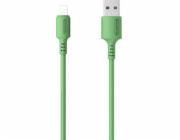 Somostel USB-A – Lightning kabel 1,2 m zelený (SMS-BP06 USB – Lightning Green)