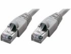 Patchcord TecLine, S-STP, CAT.6, 1m, šedý (71401)