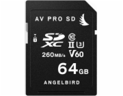 Angelbird AV PRO SD MK2 V60 SDXC 64GB Class 10 UHS-II/U3 V60 karta (AVP064SDMK2V60)