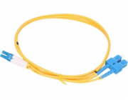 ExtraLink  PATCHCORD SC/UPC-LC/UPC SM DUPLEX G652D 3,0MM 1M PVC