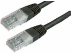 Propojovací kabel MediaRange, U/UTP, Cat6, 2m, černý (MRC...