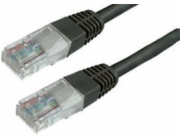 Propojovací kabel MediaRange, U/UTP, Cat6, 2m, černý (MRCS125)